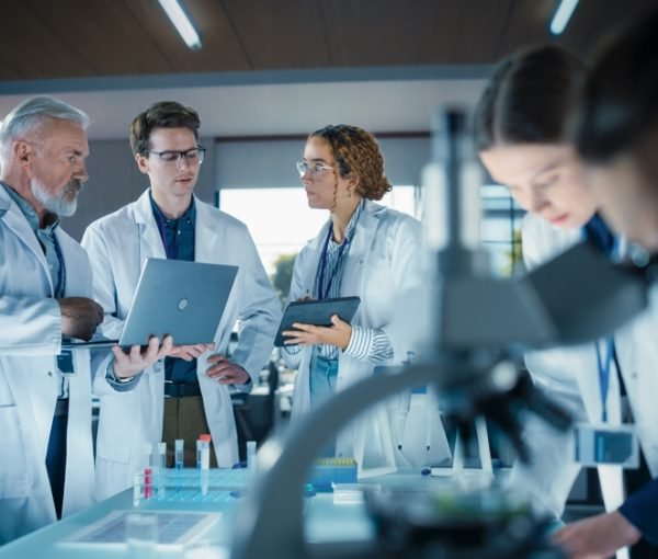 Phd,Professor,Teaching,A,Group,Of,Science,Students,The,Basics